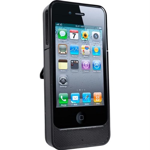 Celltronix 06-CE-IP4PC Rechargeable Power Case/Holster - Retail Packaging - Black