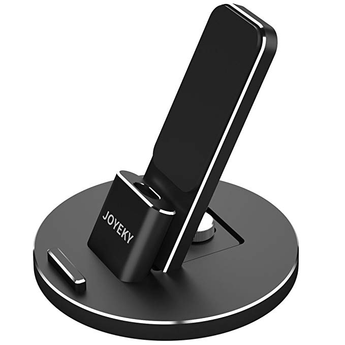 JOYEKY Charge Stand Cellphone Charging Stand Aluminum Phone Charger Docking Station Universal Desktop Charger Compatible with iPhone X 8 8 Plus 7 6 Android Samsung Galaxy S9 S8 S7 LG Mini iPad