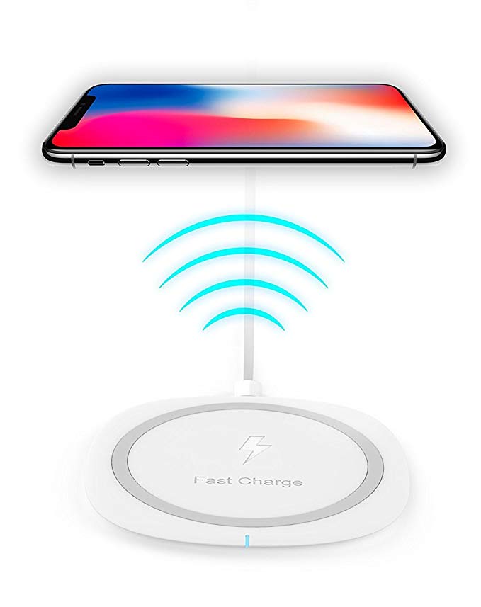 Fast Wireless Charger For Lg G2 (Carrier Dependent) Wireless Quick Charger Fast Charge 10W for iPhone X, iPhone 8, iPhone 8 Plus,Samsung Note 8, S6 Edge +, S7, S7 Edge, S8 and S8 Plus, etc. by Ixir